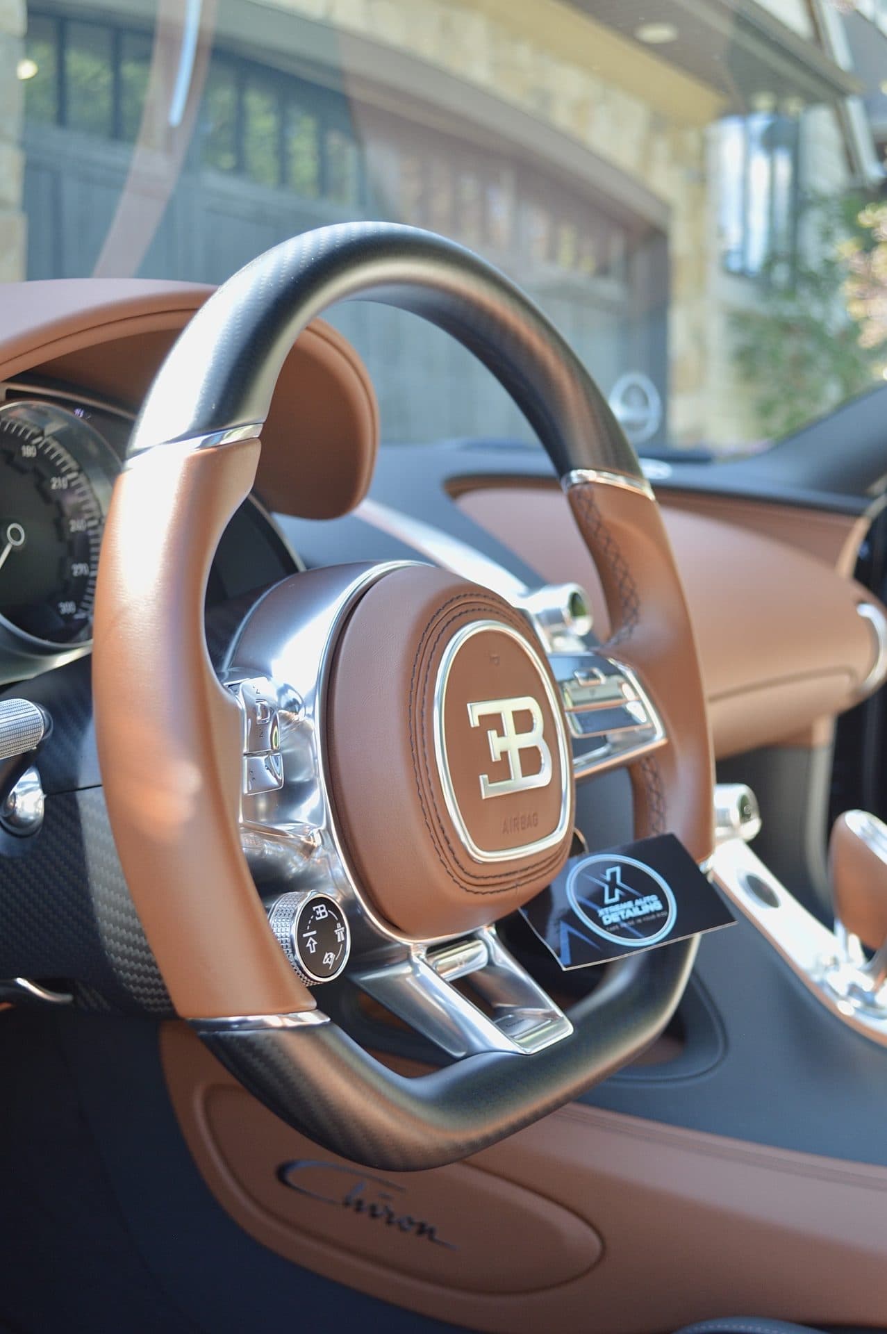 Bugatti Chiron interior